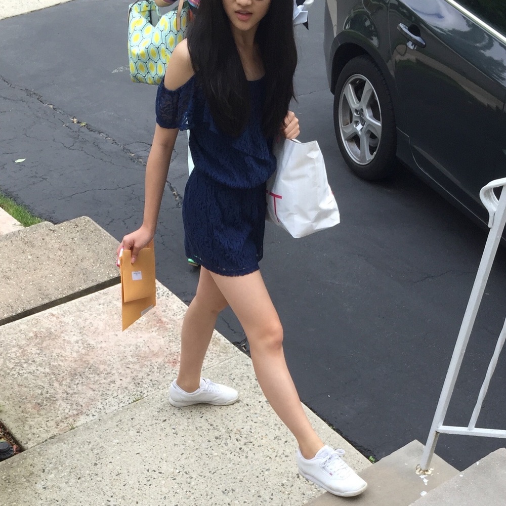 Gorgeous Navy Blue Romper